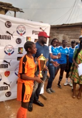 Football : Tournoi des droits de la femme 2019 ; Les enfants des rails se manifestent