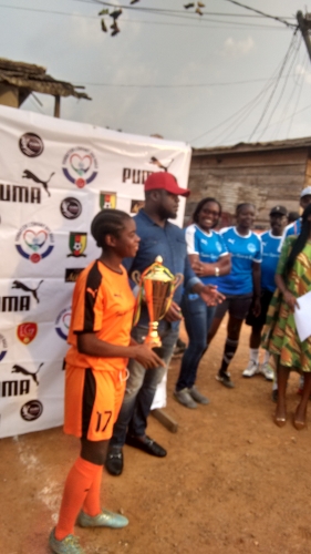 Football : Tournoi des droits de la femme 2019 ; Les enfants des rails se manifestent