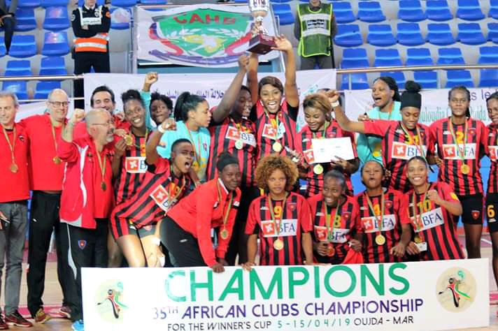 HANDBALL: Le 35e championnat d’Afrique des clubs  vainqueurs  de coupe 2019  a rendu son verdict