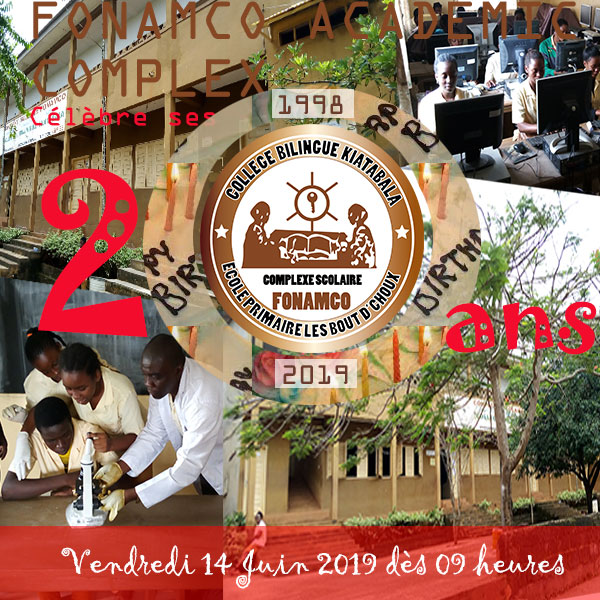 FONAMCO ACADEMIC COMPLEX CELEBRE SES 20 ANS