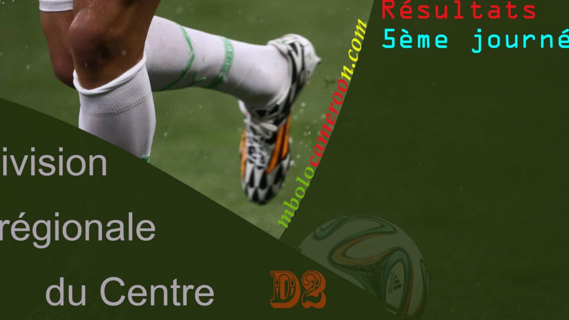 Football : Classement de la 5e de la 2e division du Centre