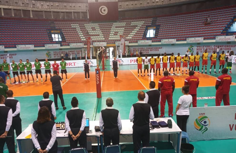 CAN Masculine de  Volleyball Tunis 2019 : Le Cameroun se qualifie pour la finale