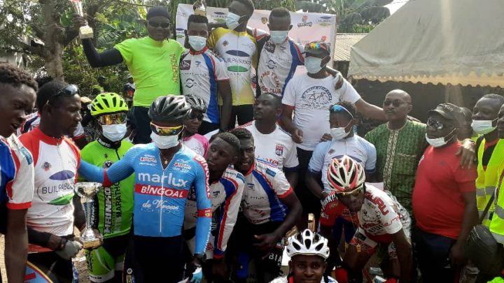Cyclisme : La rasia du podium de l’écurie progiciel vélo club à la 9ème étape de la transca 2020