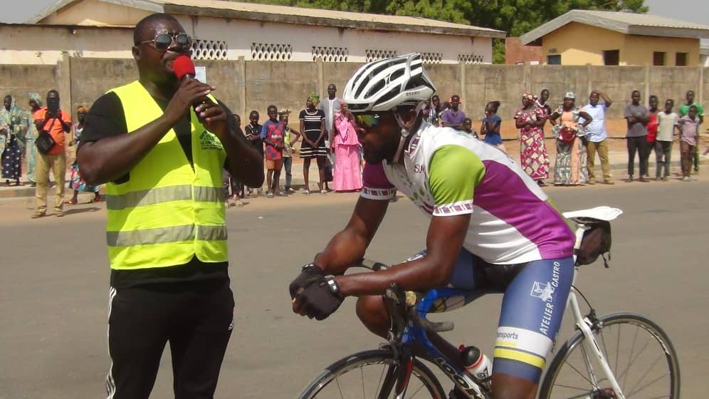 Cyclisme : 6e Etape de la transca  2020, Nguimkeng Franklin hors jeu
