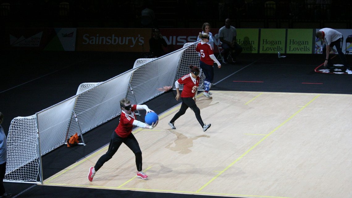 Para Sport : Préparatif du tournoi goalball