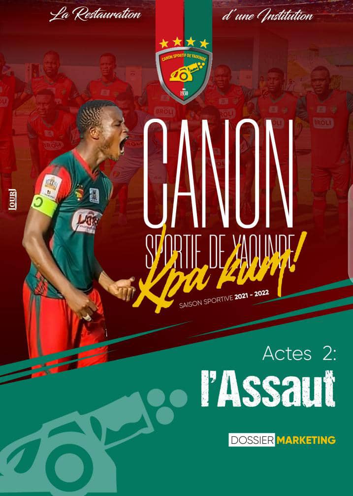 Fanion Pennant Canon Yaoundé – Supportez Le Cameroun !
