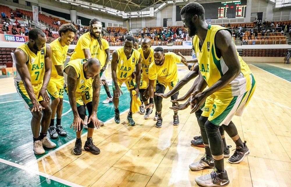 Basketball :  Cérémonie de réception du drapeau aux Forces Armées et ¨Polices (FAP)
