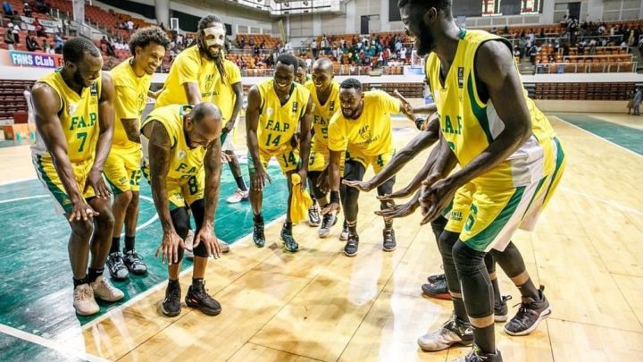 Basketball :  Cérémonie de réception du drapeau aux Forces Armées et ¨Polices (FAP)