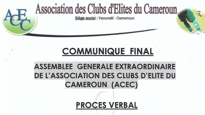 Résolutions de l’Assemblée Générale extraordinaire de l’ACEC du 29 Avril 2022