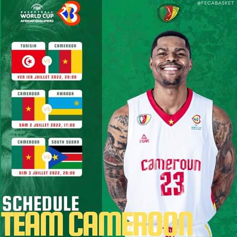 Éliminatoires de la coupe du monde de basketball: Le Cameroun s’incline d’entrée de jeu face à Tunisie 54-65