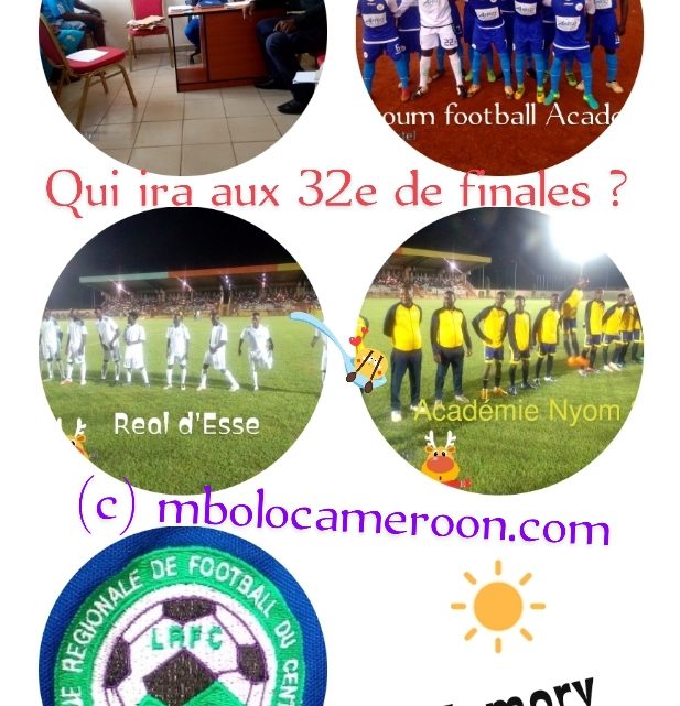 Tirage au sort du 5e tour éliminatoire de la coupe du Cameroun dans le Centre : Le choc ICK # Yezoum Football Academy….