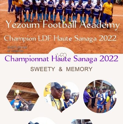 Football dans le Centre: Yezoum Football Academy Champion de la Haute Sanaga