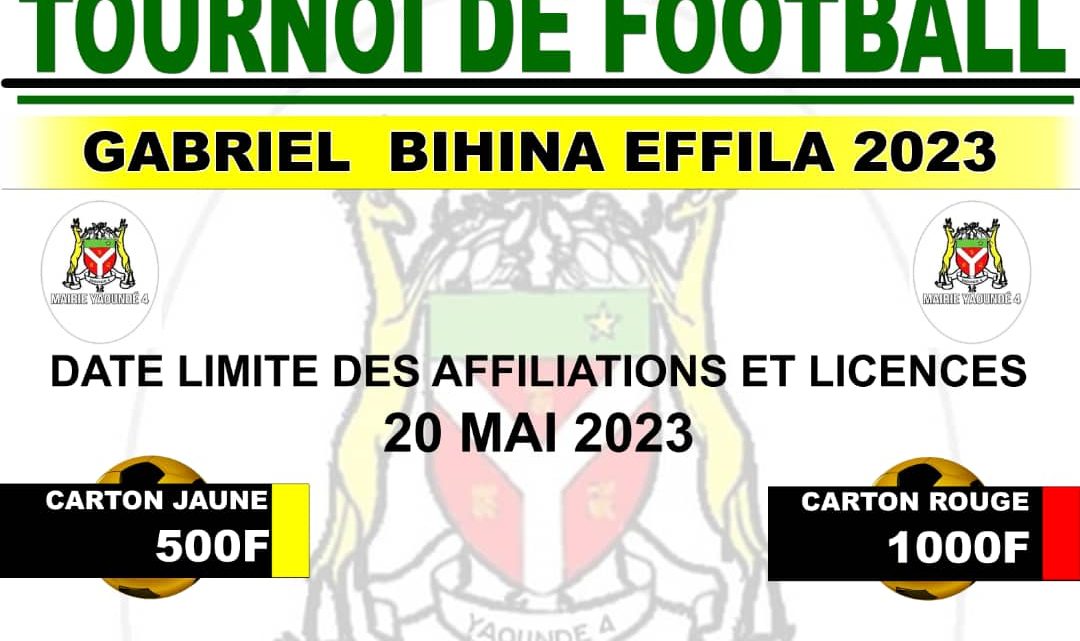 Du nouveau en football à Yaoundé : la 1ère édition du tournoi Gabriel Bihina Effila est annoncée