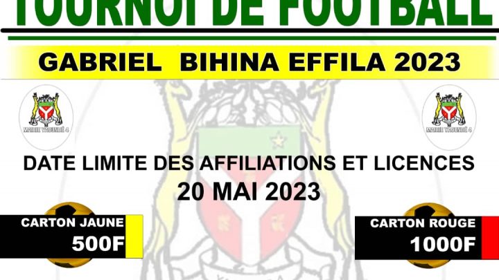 Du nouveau en football à Yaoundé : la 1ère édition du tournoi Gabriel Bihina Effila est annoncée