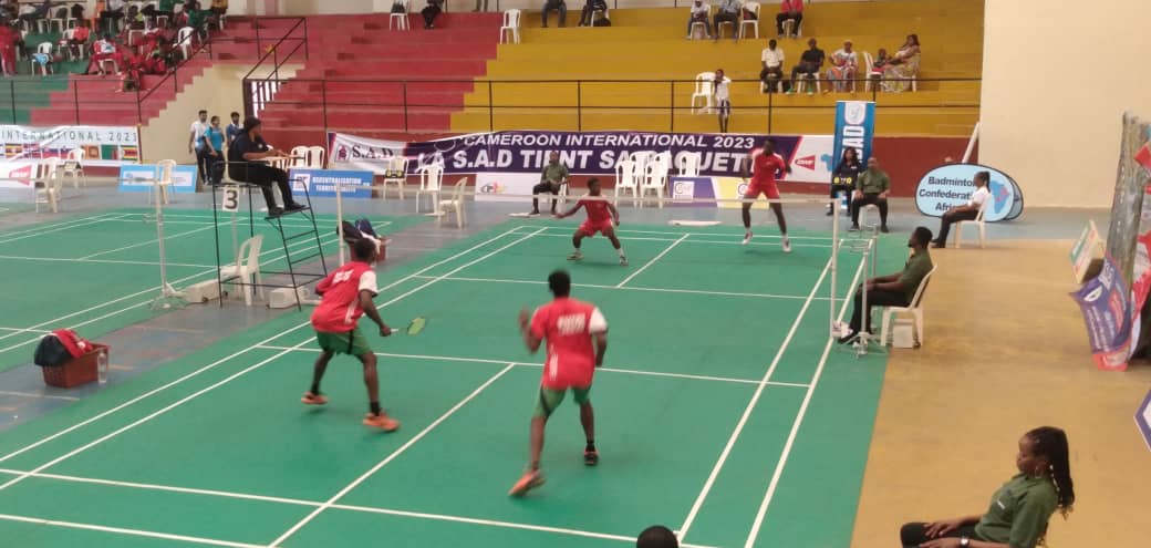 5ème édition des internationaux de Badminton Yaoundé 2023 : le Cameroun en ¼