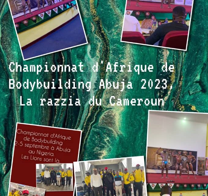 Le Cameroun, champion d’Afrique de Bodybuilding et Fitness Wabba Africa 2023: Récapitulatif des médailles