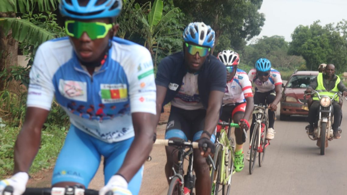 Cyclisme :  Transca 12, Kamdem Jordan Ibrahim pose les jalons « je crains beaucoup plus les étapes mais aussi mes concurrents »