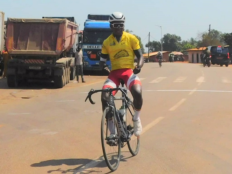 Cyclisme :  12e étape de la Transca 12,  Steve Ngueguim le Francis Ngannou de la petite reine