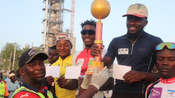 Cyclisme :  5ème étape de la Transca 12, le nouveau maillot jaune s’appelle Voukeng Ismael