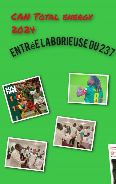 CAN Total energy 2024…. Débuts laborieux du Cameroun…