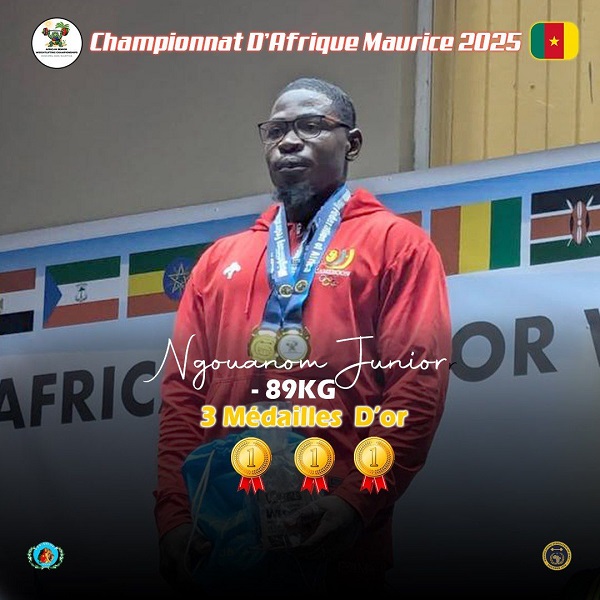 Championnat d’Afrique d’haltérophilie Seniors dames et messieurs, Ile Maurice 2025: Clap de fin pour la Team Cameroon Haltérophilie Championnat d’Afrique d’haltérophilie Seniors dames et messieurs, Ile Maurice 2025: Clap de fin pour la Team Cameroon Haltérophilie