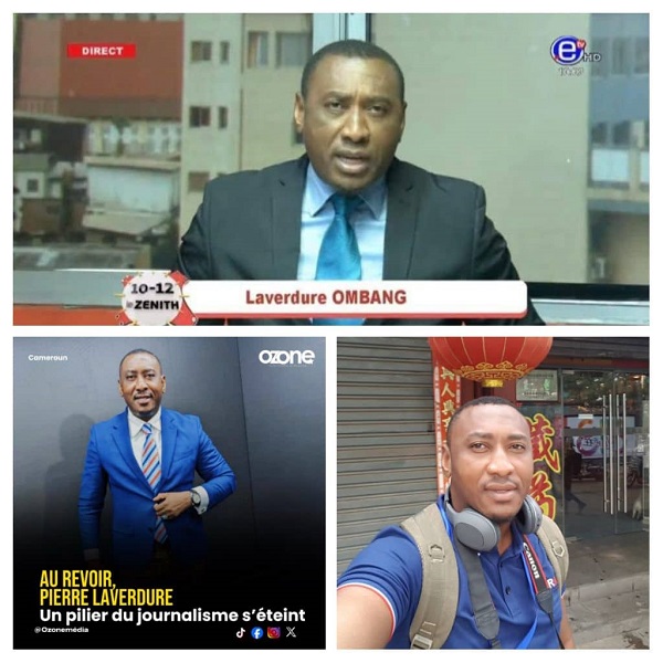 Pierre Laverdure Ombang : Hommage à un journaliste émérite Pierre Laverdure Ombang : Hommage à un journaliste émérite