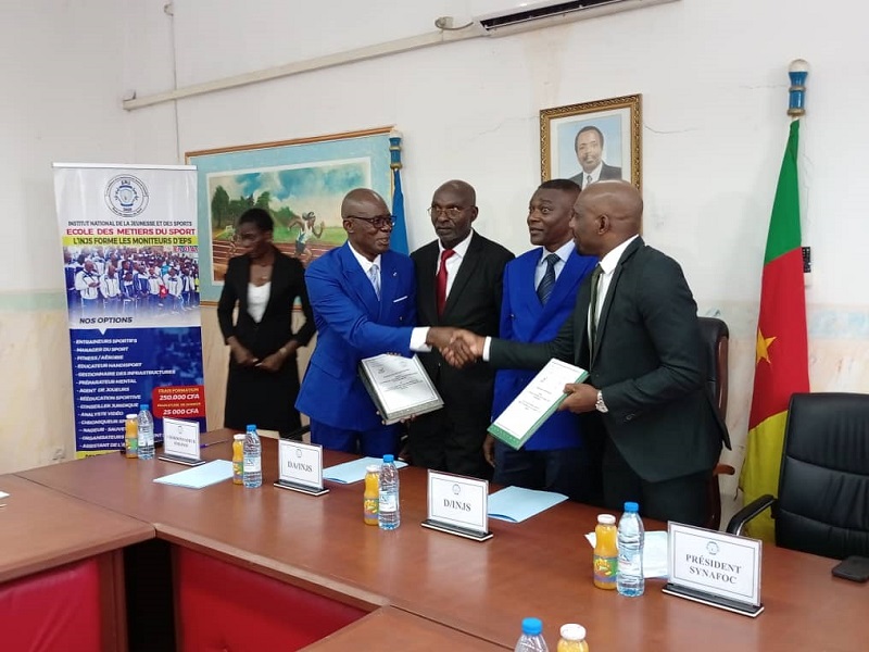 Sport : L&rsquo;École des métiers du sport de l&rsquo;INJS et le SYNAFOC, la concrétisation d&rsquo;une union parfaite…