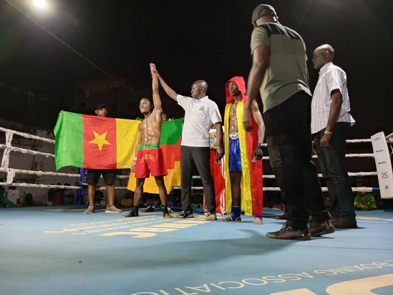 Saka Njalli Célestin, Roi d&rsquo;Afrique : Le Kickboxing camerounais impose sa loi sur le ring de l&rsquo;audace !