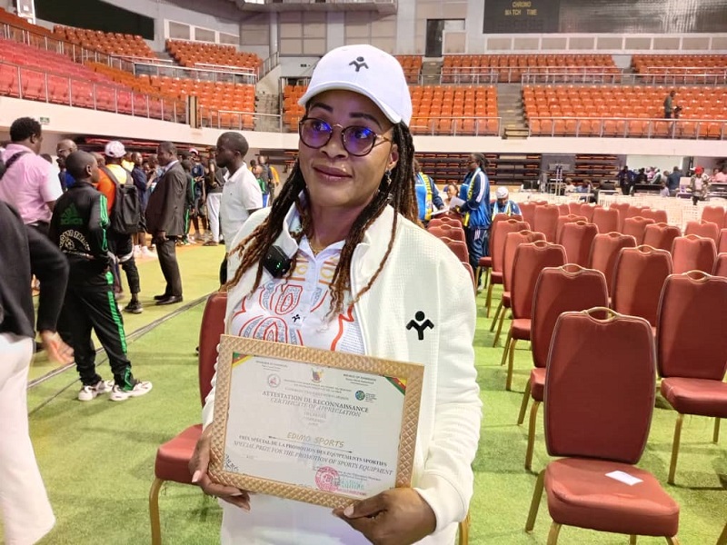 Sport : 13ème édition de la JISDP, un pari gagné de Danielle Monefong pour sa distinction