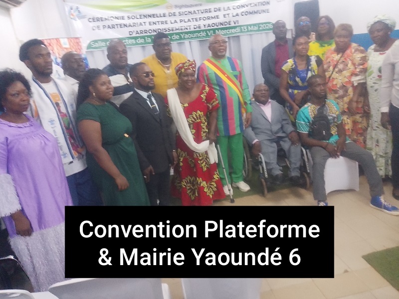 Partnership Agreement: Yaoundé 6 Commits to Concrete Inclusion of Persons with Disabilities