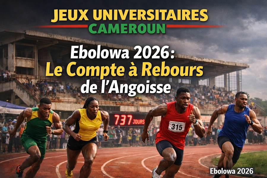 JEUX UNIVERSITAIRES EBOLOWA 2026 : LE COMPTE À REBOURS DE L’ANGOISSE