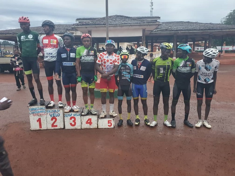 CYCLISME : Transca 14 – Marius Tchadie s&rsquo;impose à Ayos après une 10e étape réajustée