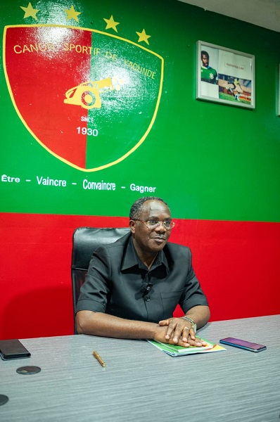 FOOTBALL : Canon de Yaoundé – Benoît Placide Mevoua évalue la direction générale et fixe le cap de la discipline