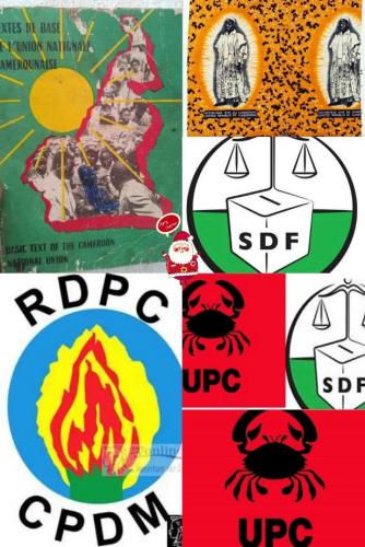 Quelques partis des figures politiques camerounaises